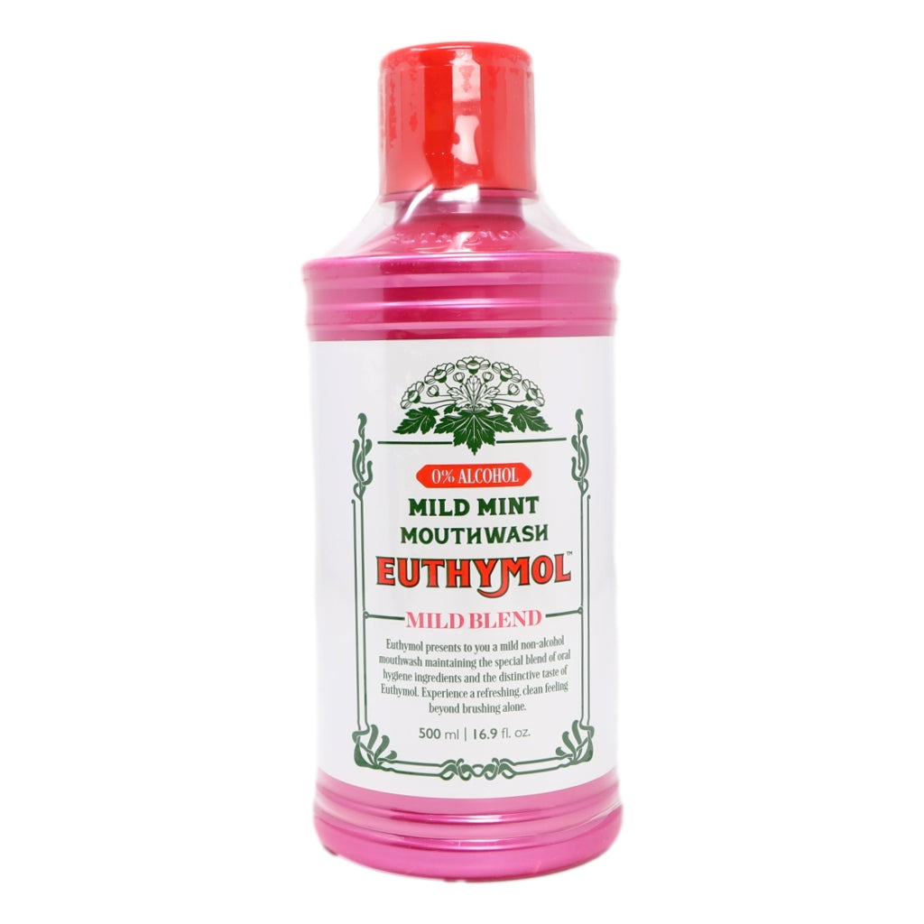 Buy Euthymol Mouthwash 500ml Mild Mint (Non Alc) online at Intamarque Wholesale – Trusted FMCG distributor