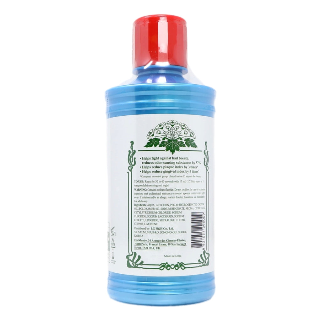Euthymol Mouthwash 500ml Icy Mint (Non Alc)