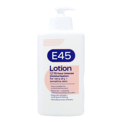 E45 Lotion 500ml Moisturising Pump