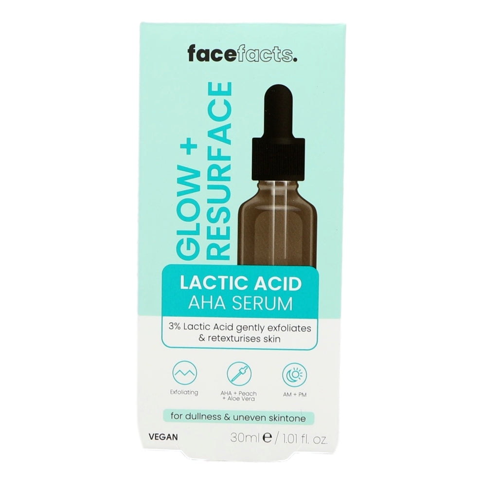 Face Facts Facial Serum - Moisturising Lactic Acid