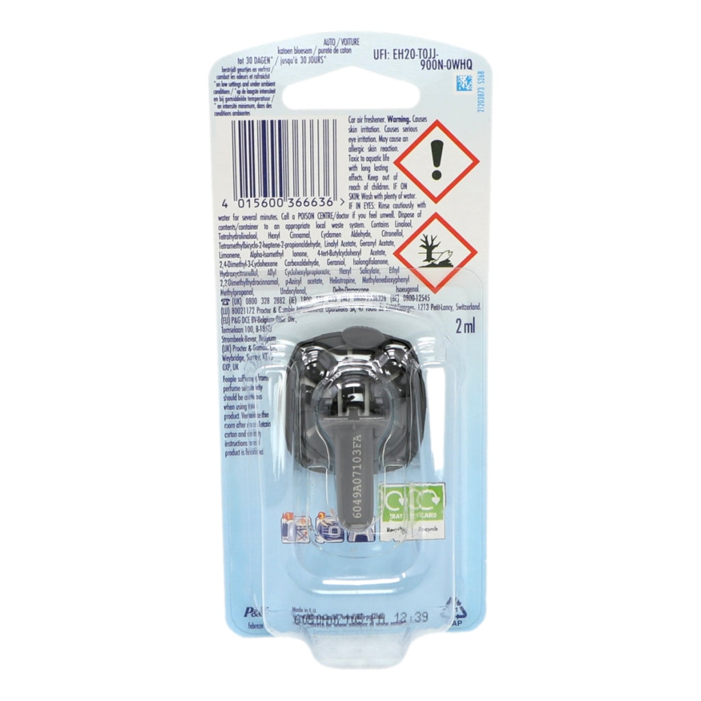 Febreze Car Clip 2ml Cotton