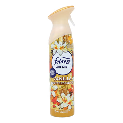 Febreze Air Freshener Spray 185ml Vanilla Butterscotch