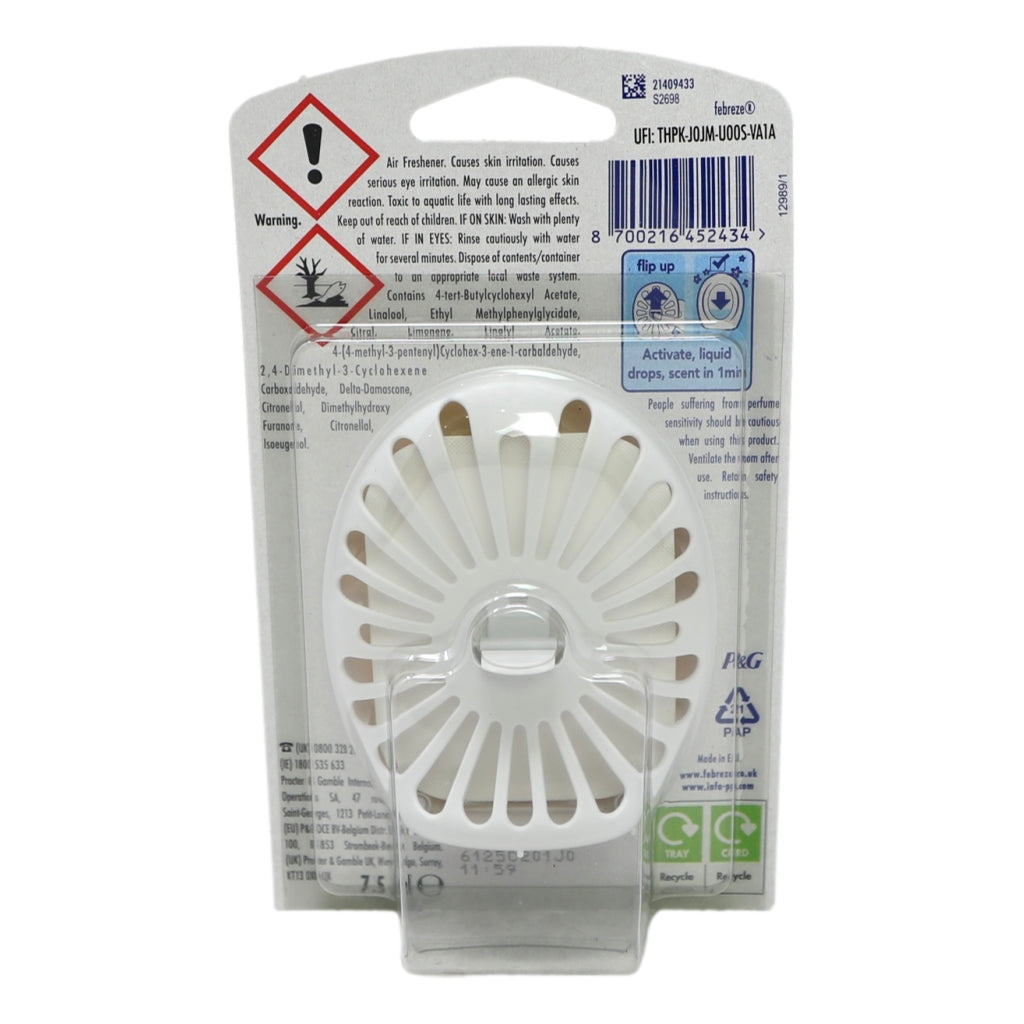 Febreze Bathroom Air Freshener 7.5ml Citrus Verbena