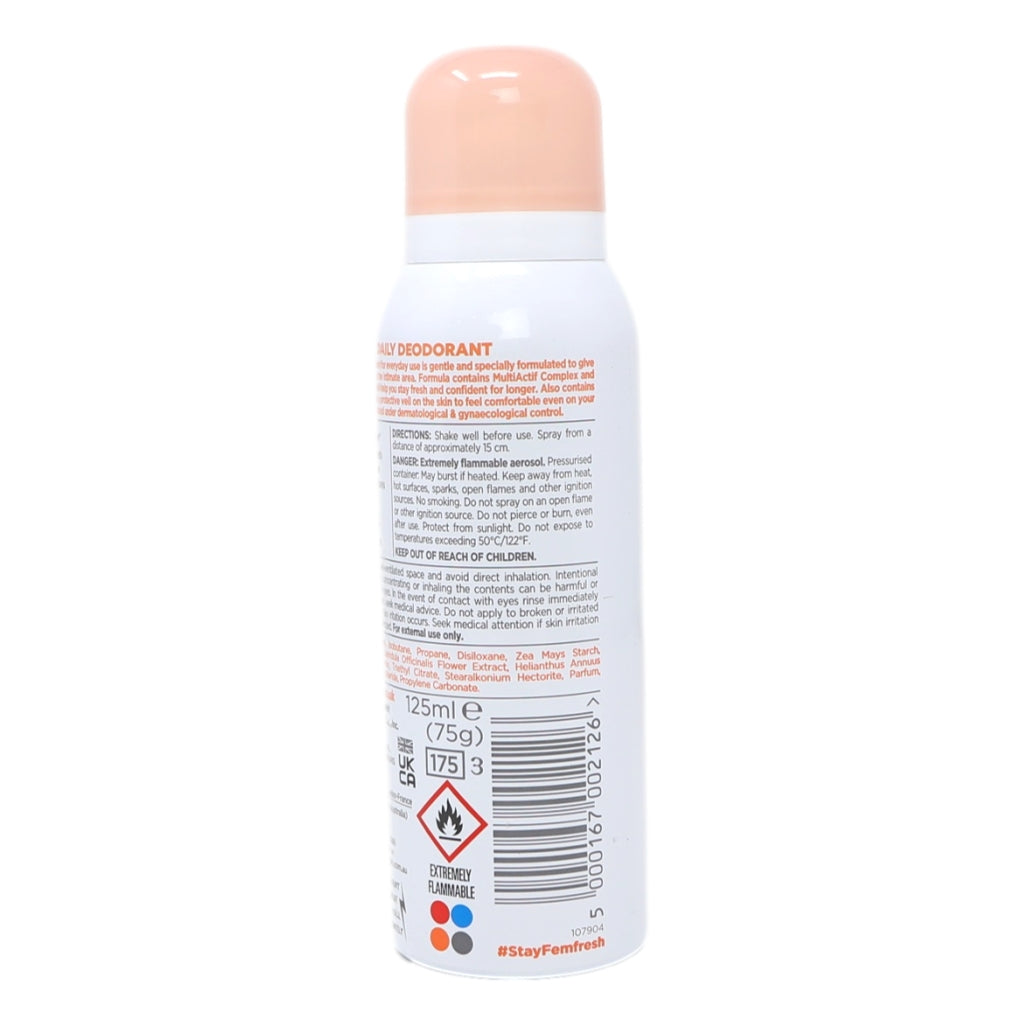 Femfresh 125ml Deodorising Spray