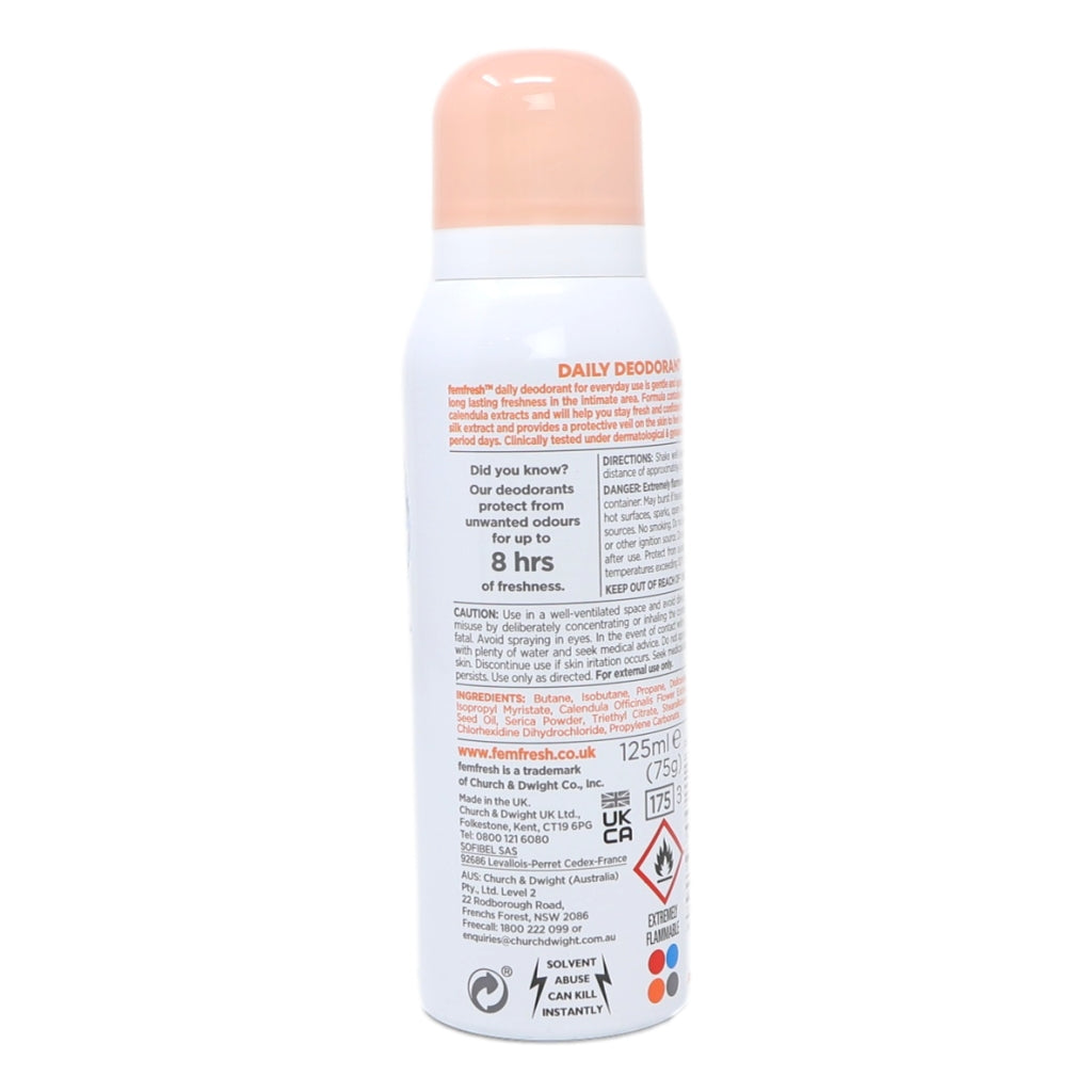 Femfresh 125ml Deodorising Spray