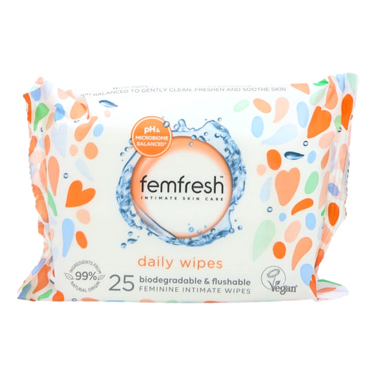 Femfresh Intimate Feminine 25s Wipes
