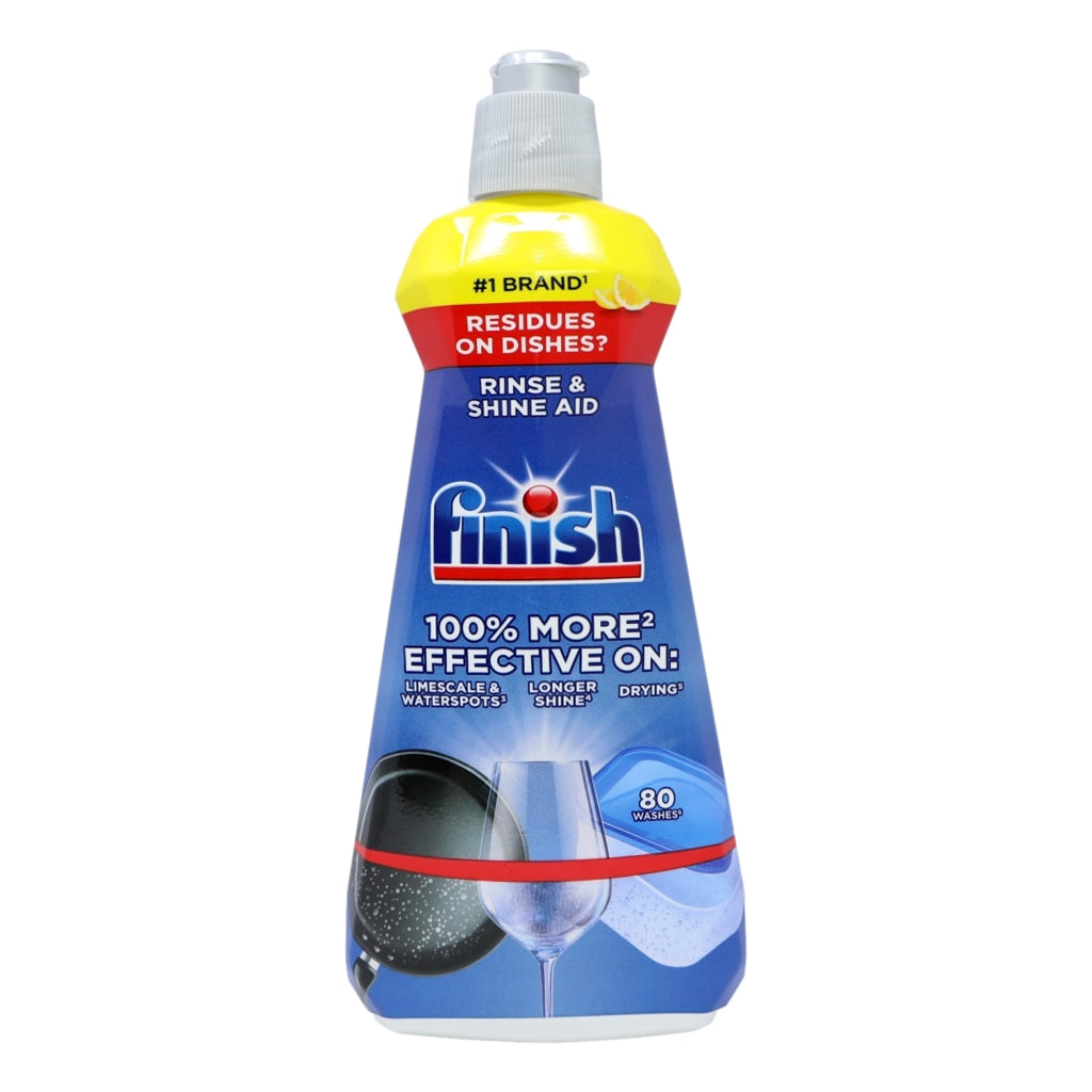 Finish Rinse Aid 400ml Lemon