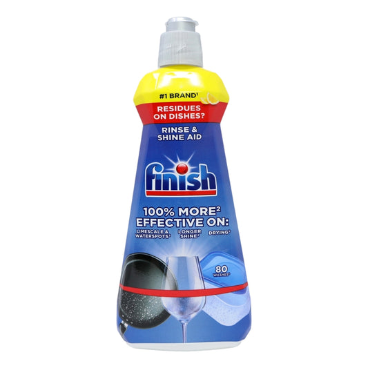 Finish Rinse Aid 400ml Lemon