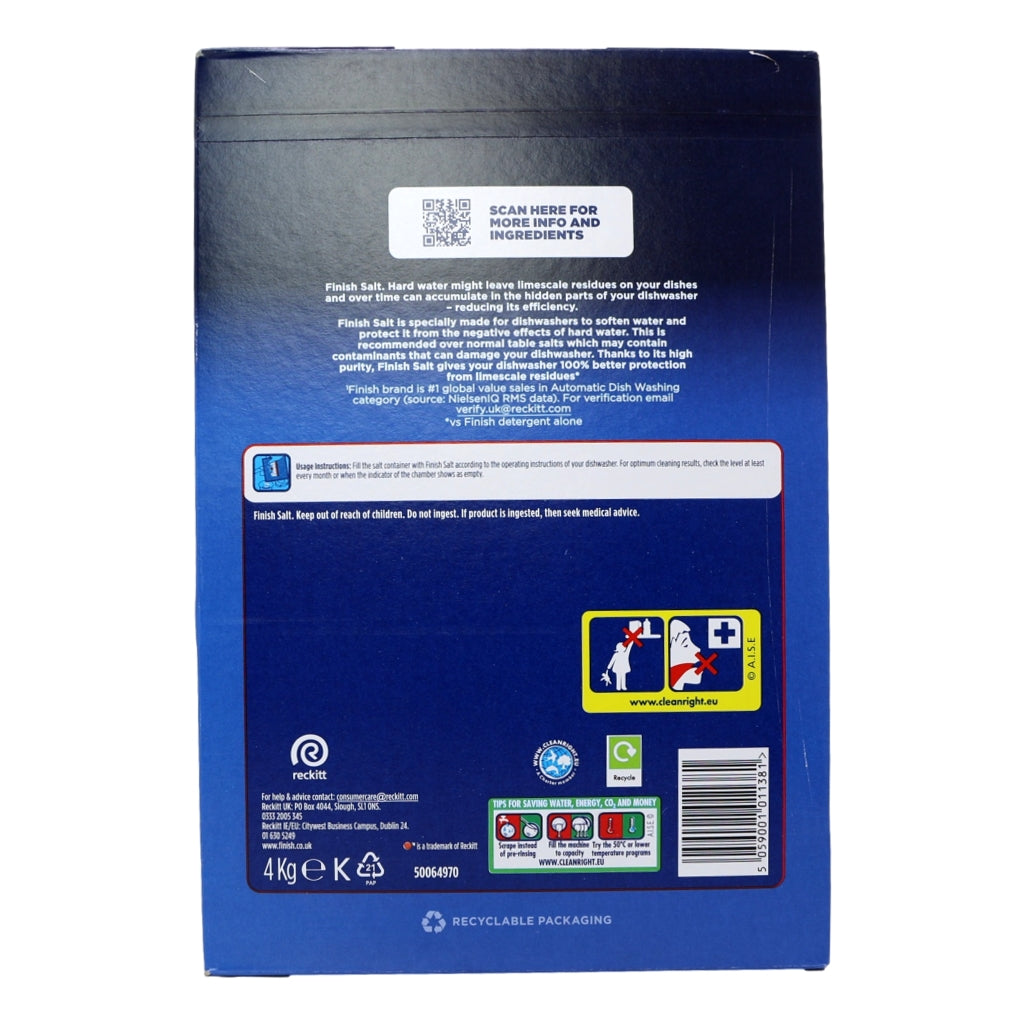 Finish Dishwasher Salt 4kg