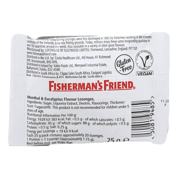 Fisherman's Friend Lozenges 25g Original