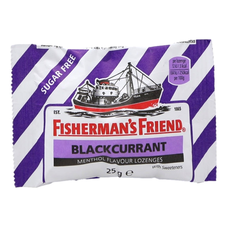 Fisherman's Friend Lozenges 25g Blackcurrant