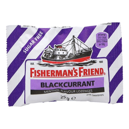 Fisherman's Friend Lozenges 25g Blackcurrant