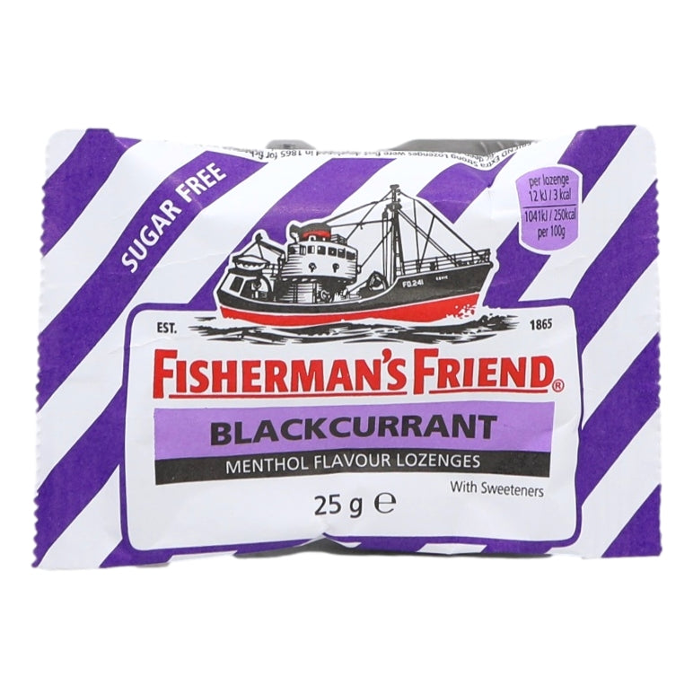 Buy Fisherman's Friend Lozenges 25g Blackcurrant online at Intamarque Wholesale – Trusted FMCG distributor