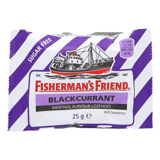 Buy Fisherman's Friend Lozenges 25g Blackcurrant online at Intamarque Wholesale – Trusted FMCG distributor