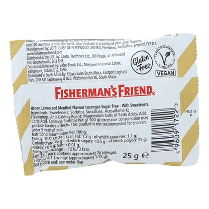 Fishermans Friend Lozenges 25g Honey & Lemon