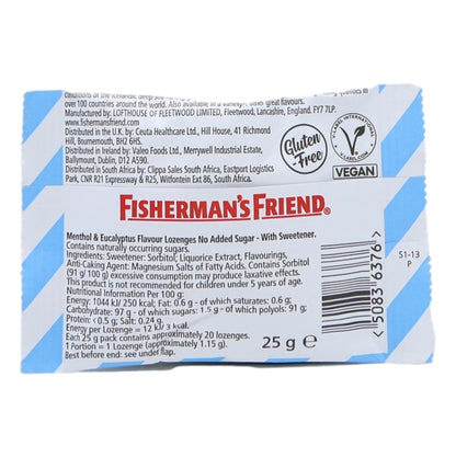 Fisherman's Friend Lozenges 25g Original Sugar Free