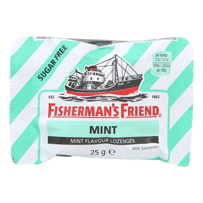 Fisherman's Friend Lozenges 25g Mint Sugar Free
