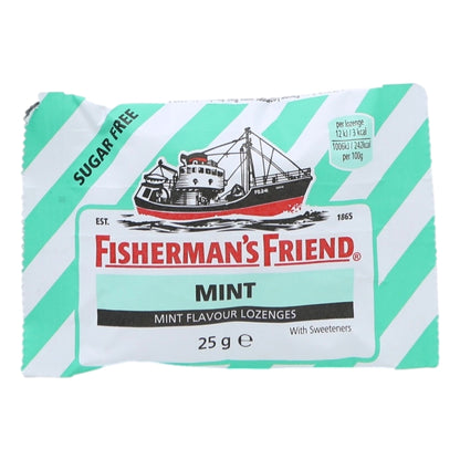 Fisherman's Friend Lozenges 25g Mint Sugar Free