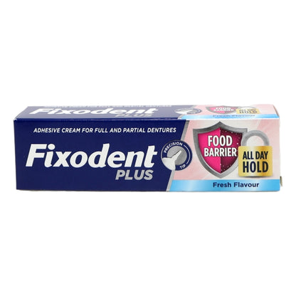 Fixodent Plus Denture Adhesive 40g Dual Protection