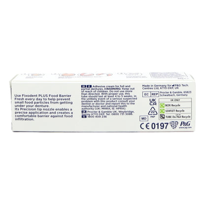 Fixodent Plus Denture Adhesive 40g Dual Protection