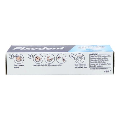 Fixodent Complete Denture Adhesive 47g Fresh