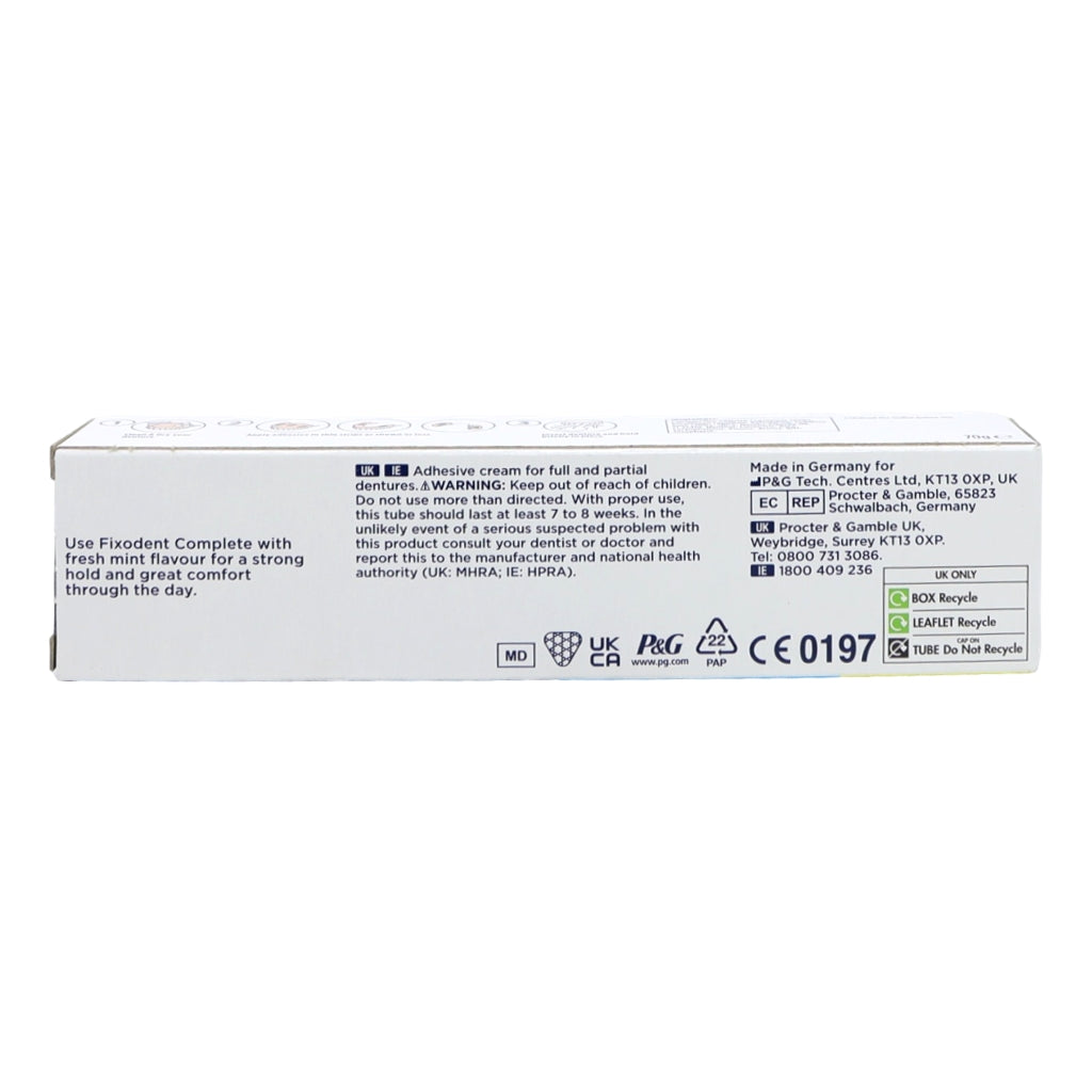 Fixodent Complete Denture Adhesive 70g Fresh