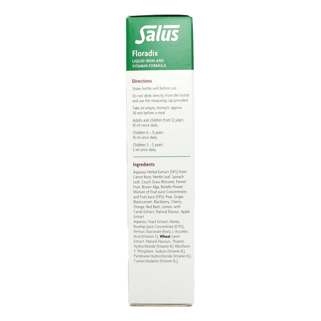 Floradix Liquid 250ml Iron Formula