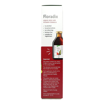 Floradix Liquid 250ml Iron Formula