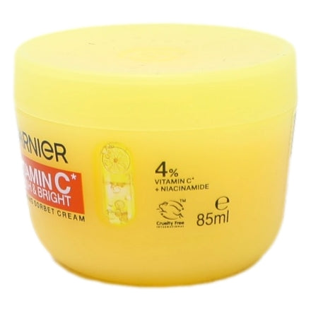 Garnier Hydrating Sobert Cream 85ml Vitamin C Fresh & Bright