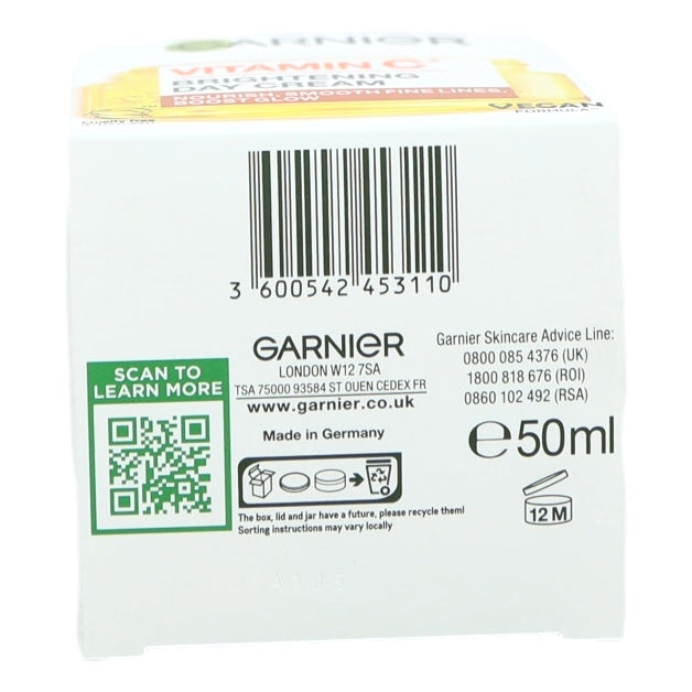 Garnier Naturals Brightening Day Cream 50ml Vitamin C