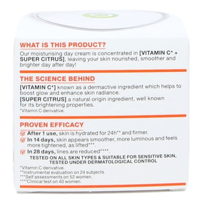 Garnier Naturals Brightening Day Cream 50ml Vitamin C