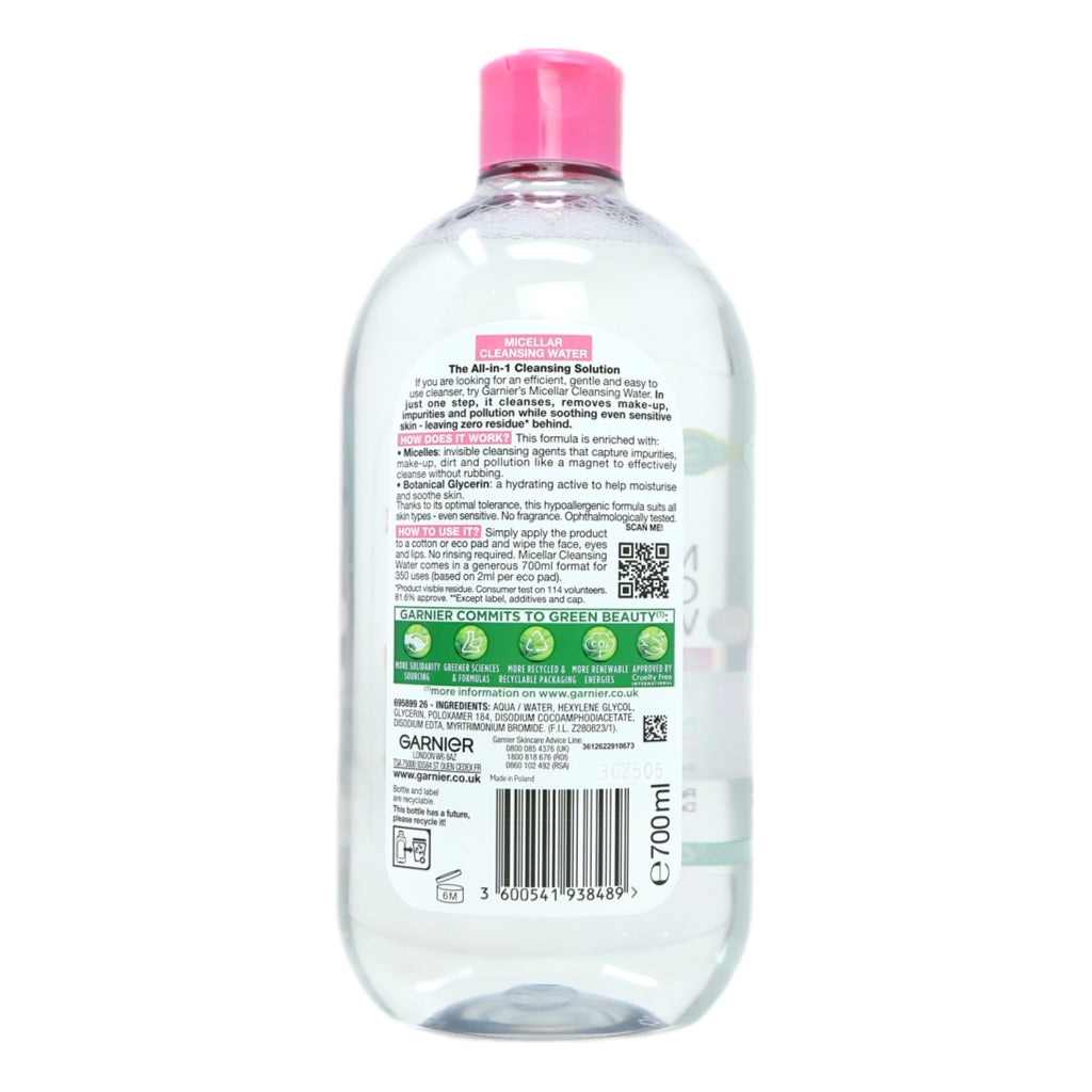 Garnier Micellar Water 700ml Cleansing
