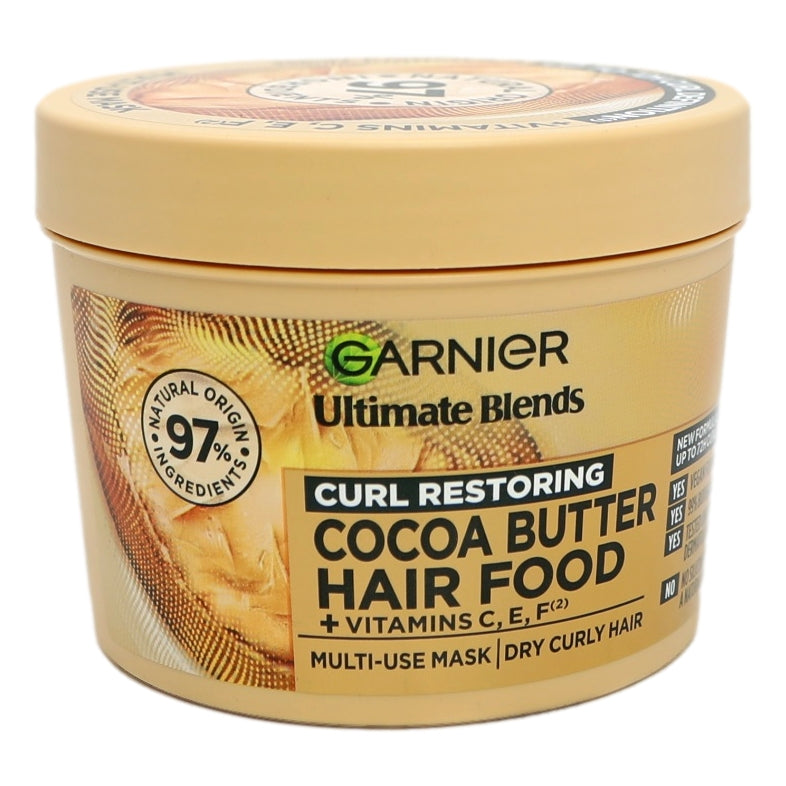 Buy Garnier Garnier UB Hair Food Cocoa Butter 3 in 1 Mask (Curly Hair) online at Intamarque Wholesale – Trusted FMCG distributor