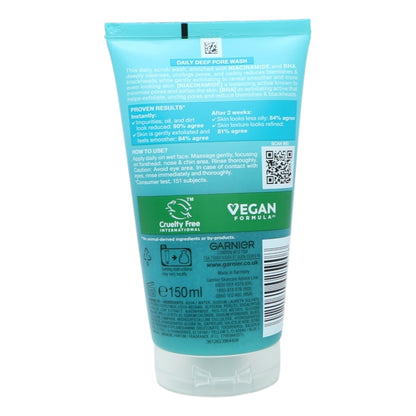 Garnier Pure Active 150ml Deep Pore Wash