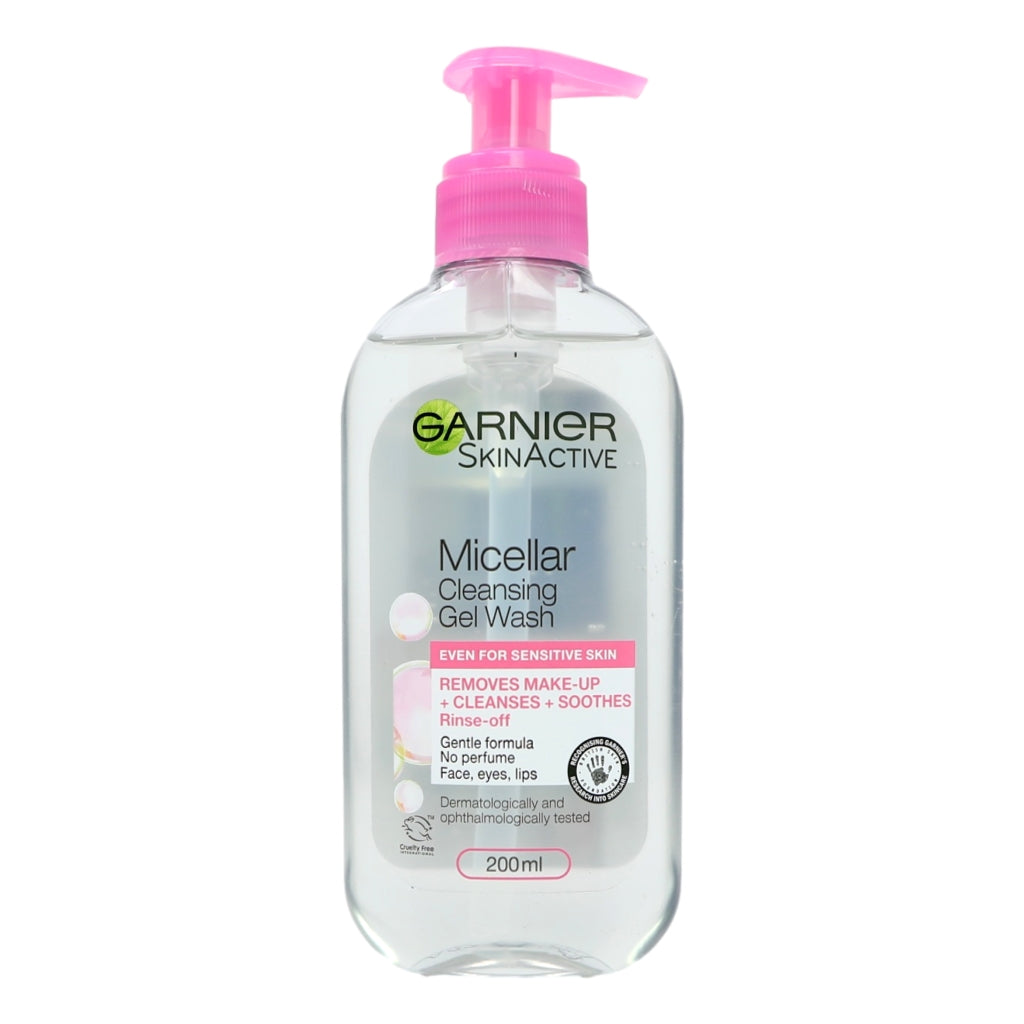 Buy Garnier Micellar Cleansing Gel 200ml Sensitive online at Intamarque Wholesale – Trusted FMCG distributor