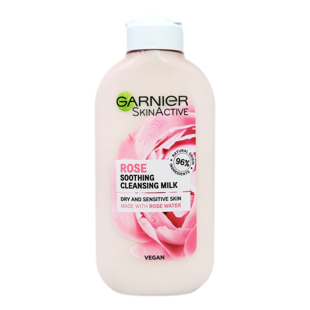 Garnier Naturals Cleansing Milk 200ml Rose
