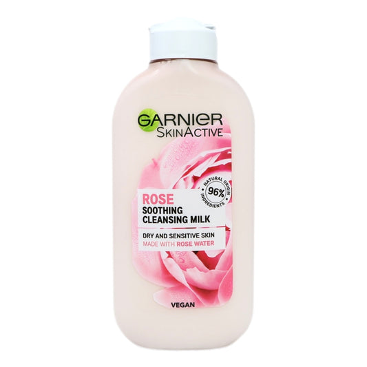 Garnier Naturals Cleansing Milk 200ml Rose