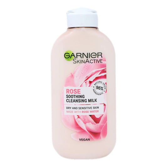 Garnier Naturals Cleansing Milk 200ml Rose