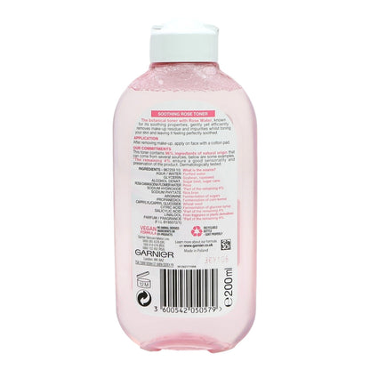 Garnier Naturals 200ml Rose Toner