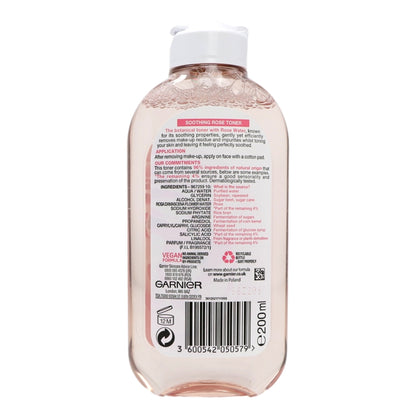 Garnier Naturals 200ml Rose Toner