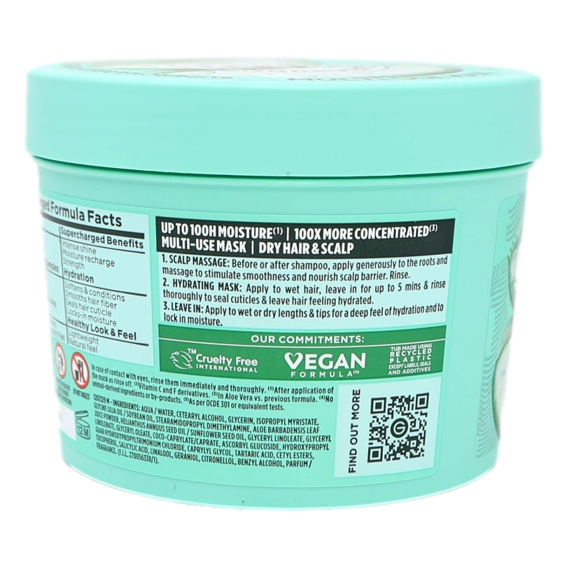 Garnier Ultimate Blends Hair Food 3in1 390ml Mask Aloe