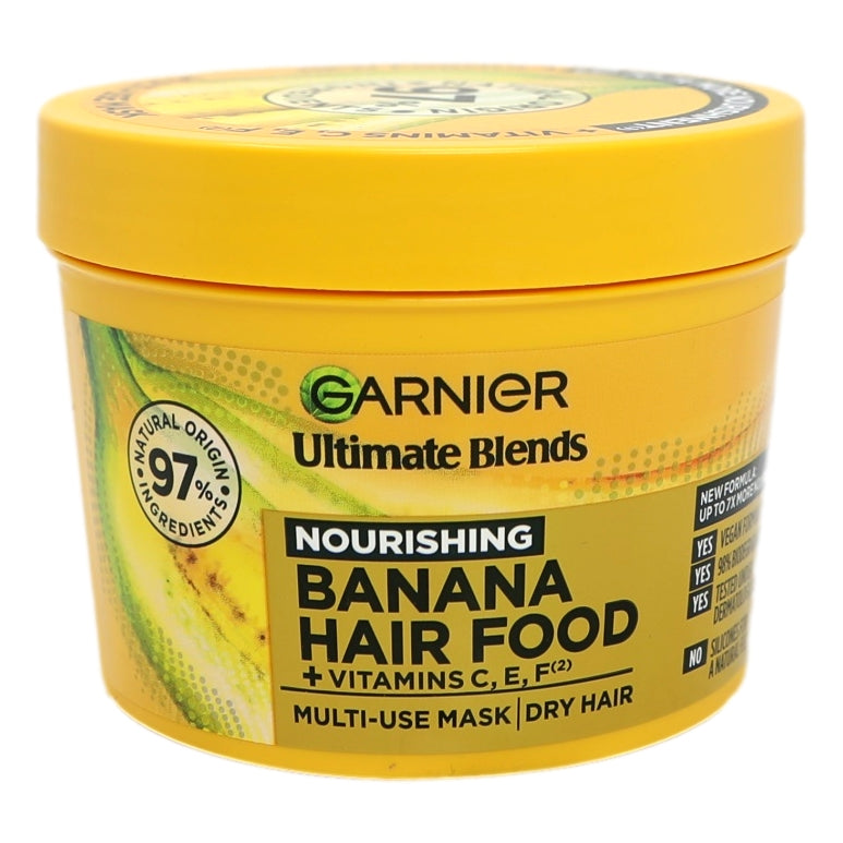 Buy Garnier Ultimate Blends Hair Food 400ml Banana & Shea 3 in 1 Mask online at Intamarque Wholesale – Trusted FMCG distributor
