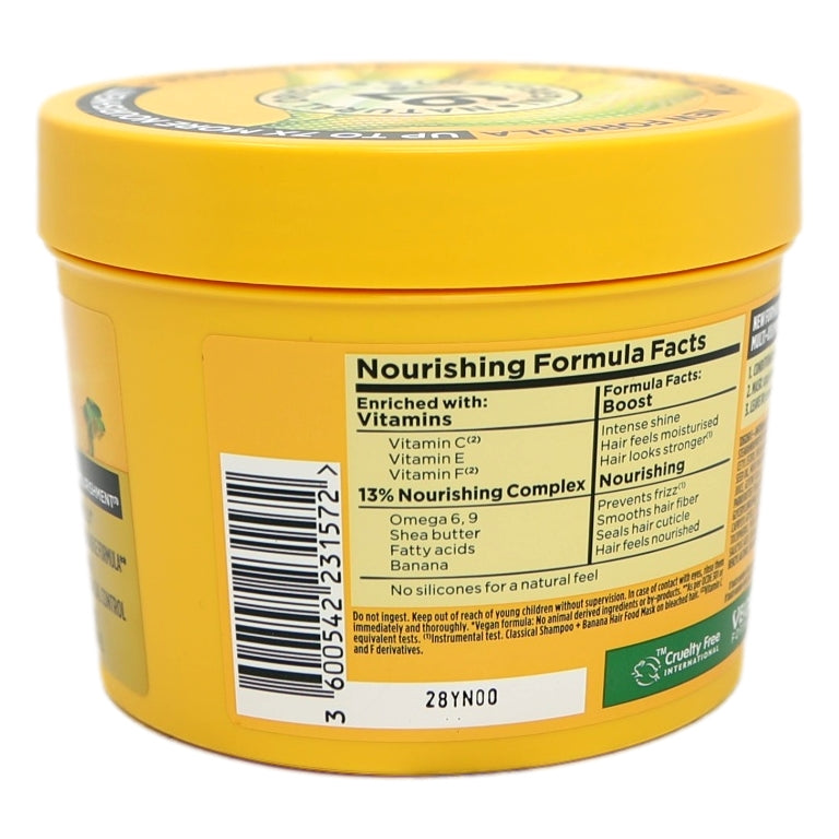 Garnier Ultimate Blends Hair Food 3in1 400ml Mask Banana & Shea