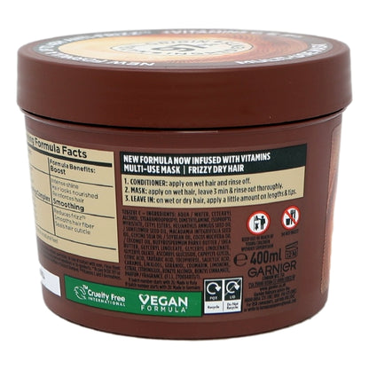 Garnier Ultimate Blends Hair Food 400ml 3in1 Mask Coconut & Macademia
