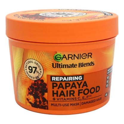 Buy Garnier Ultimate Blends Hair Food Papaya & Amla 3in1 Mask 400ml online at Intamarque Wholesale – Trusted FMCG distributor