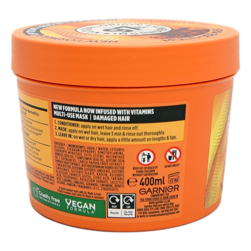 Garnier Ultimate Blends Hair Food 3in1 400ml Mask Papaya & Amla