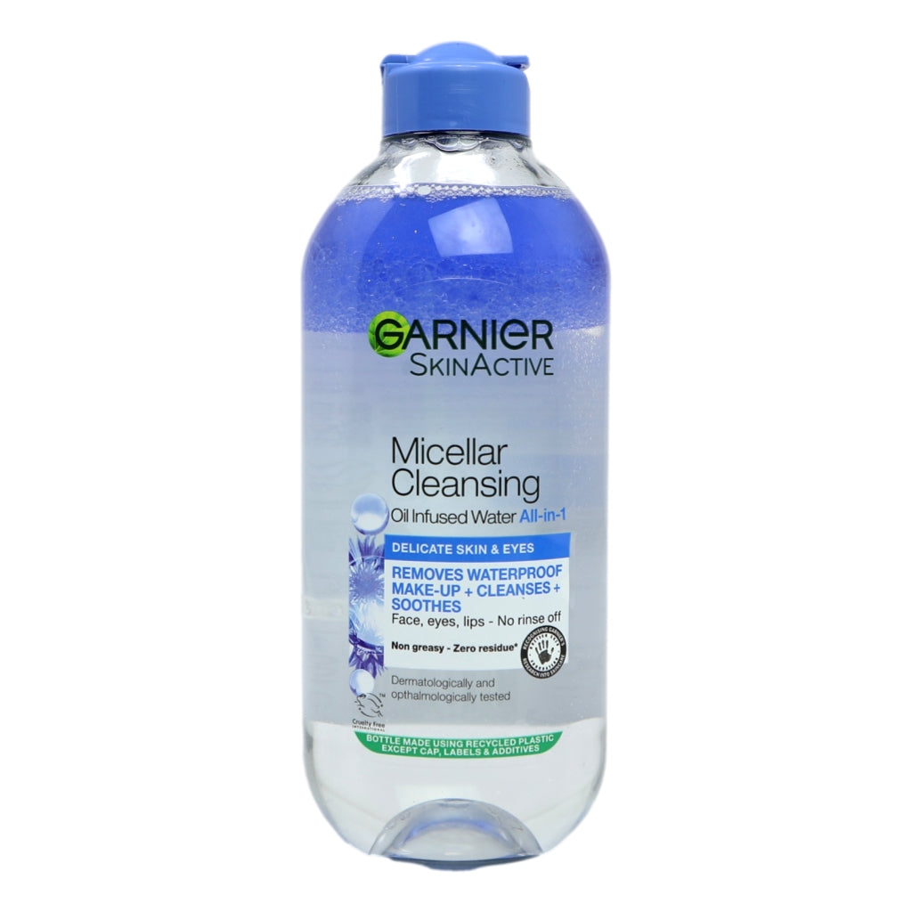 Buy Garnier Micellar Water 400ml Delicate Skin & Eyes online at Intamarque Wholesale – Trusted FMCG distributor