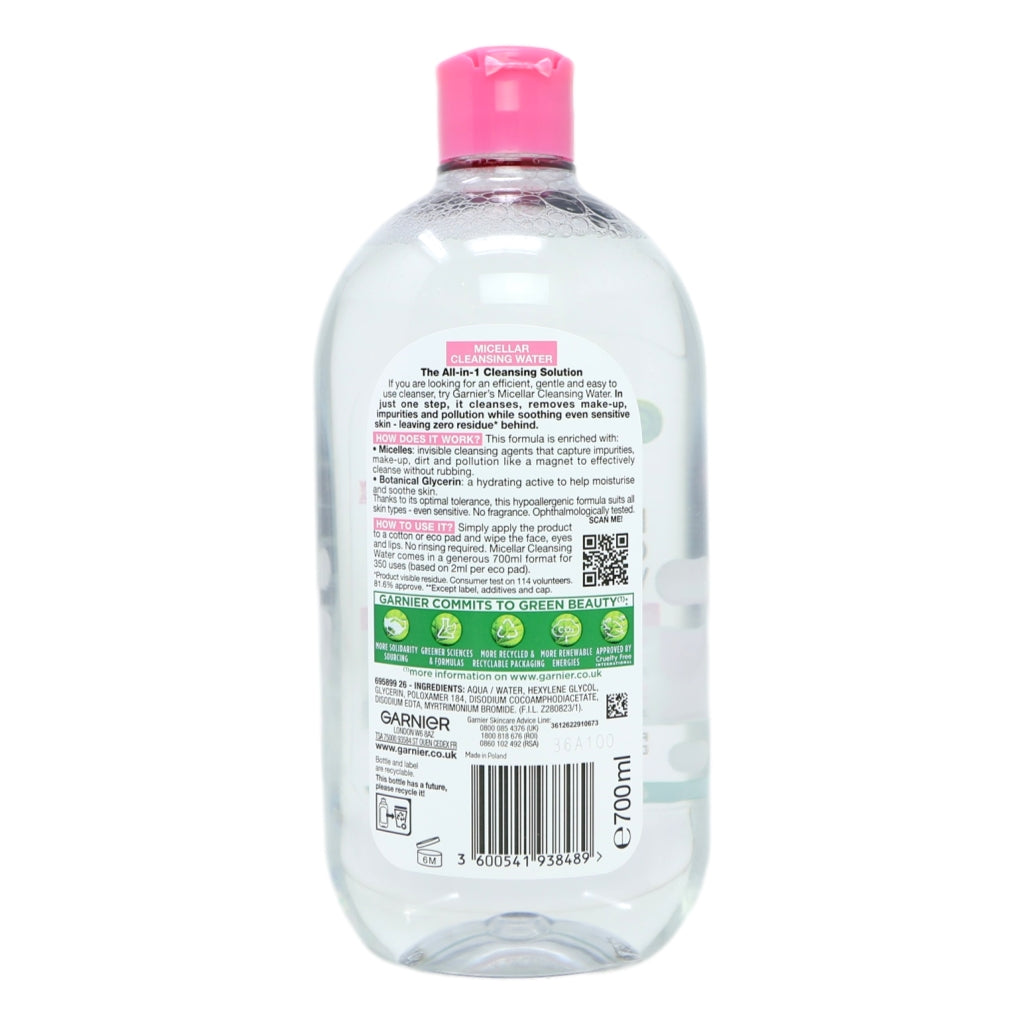 Garnier Micellar Cleansing Water 700ml Rose