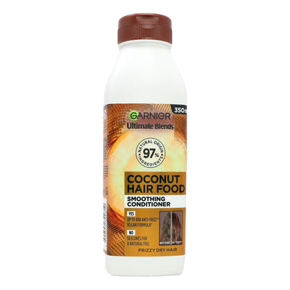 Buy Garnier Ultimate Blends Hair Food Coconut & Macademia Conditioner 350ml online at Intamarque Wholesale – Trusted FMCG distributor