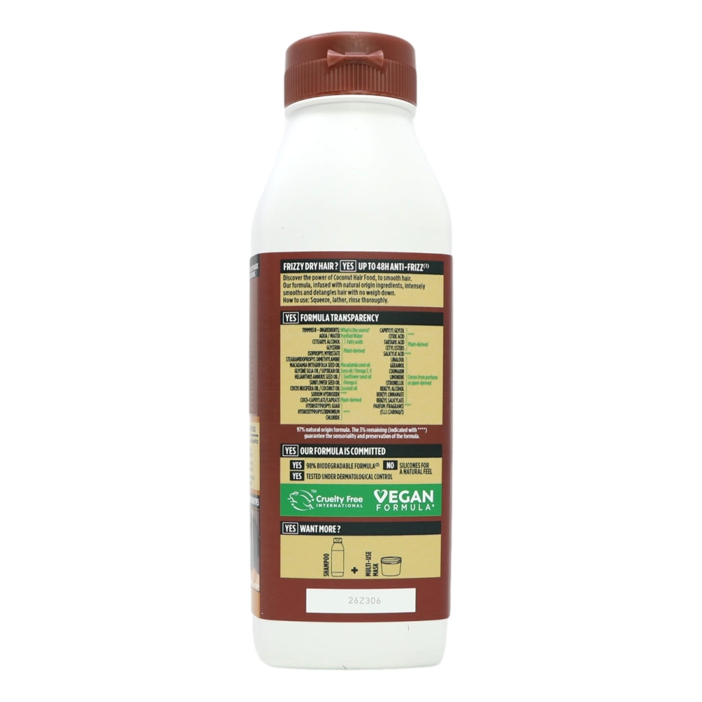 Garnier Ultimate Blends Hair Food 350ml Conditioner Coconut & Macademia